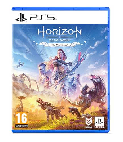 Sony Horizon Zero Dawn Remastered para PS5 | Edición Completa con Expansión Frozen Wilds, Atuendos Exclusivos y Libro de Arte Digital Sony Horizon Zero Dawn Remastered para PS5 | Edición Completa con Expansión Frozen Wilds, Atuendos Exclusivos y Libro de Arte Digital